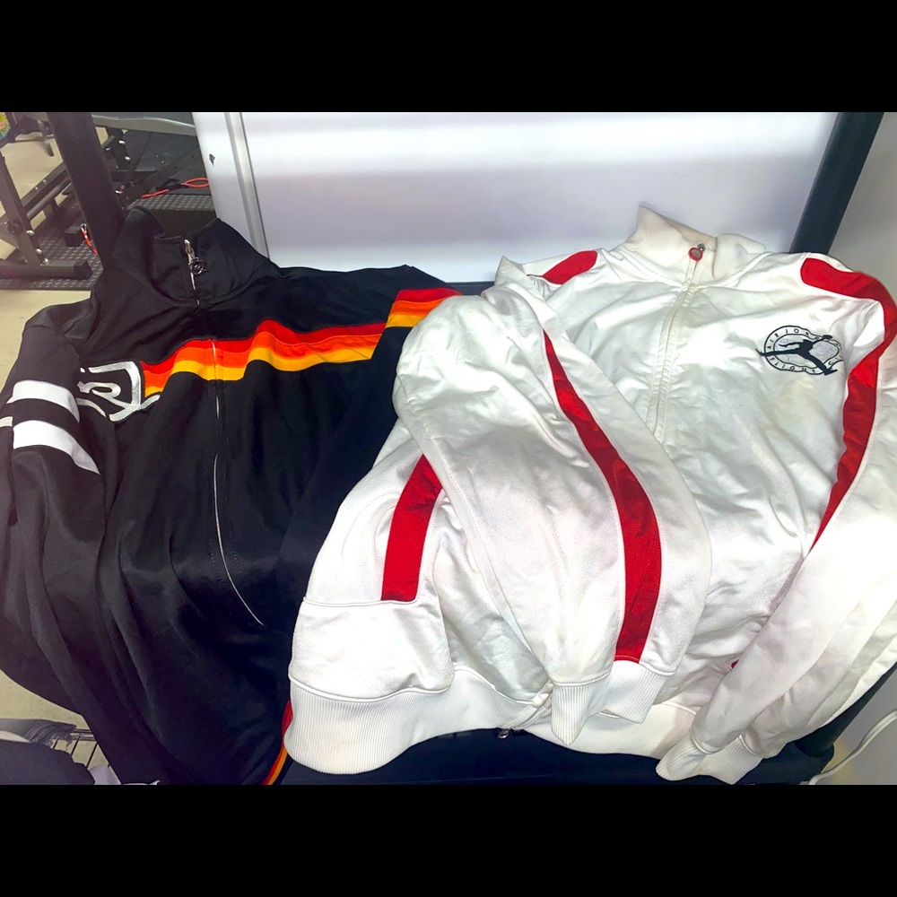 Jordan and Roca Wear Zip Jackets
